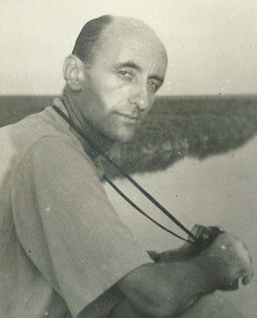 Uncle Percy on the White Nile in 1951
